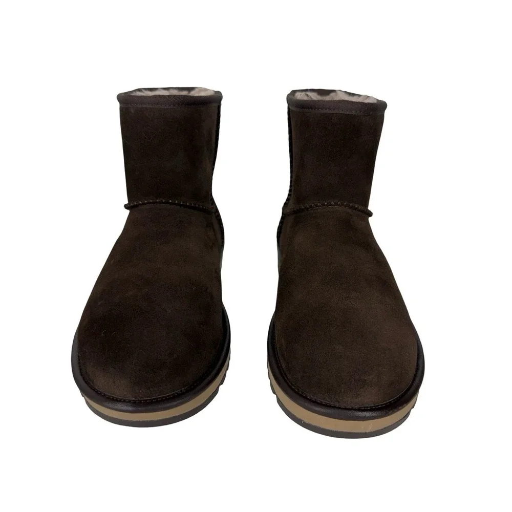 Ugg Classic Mini GTX Brown Men Size 9 M Gore Tex Waterproof Casual Vibram
